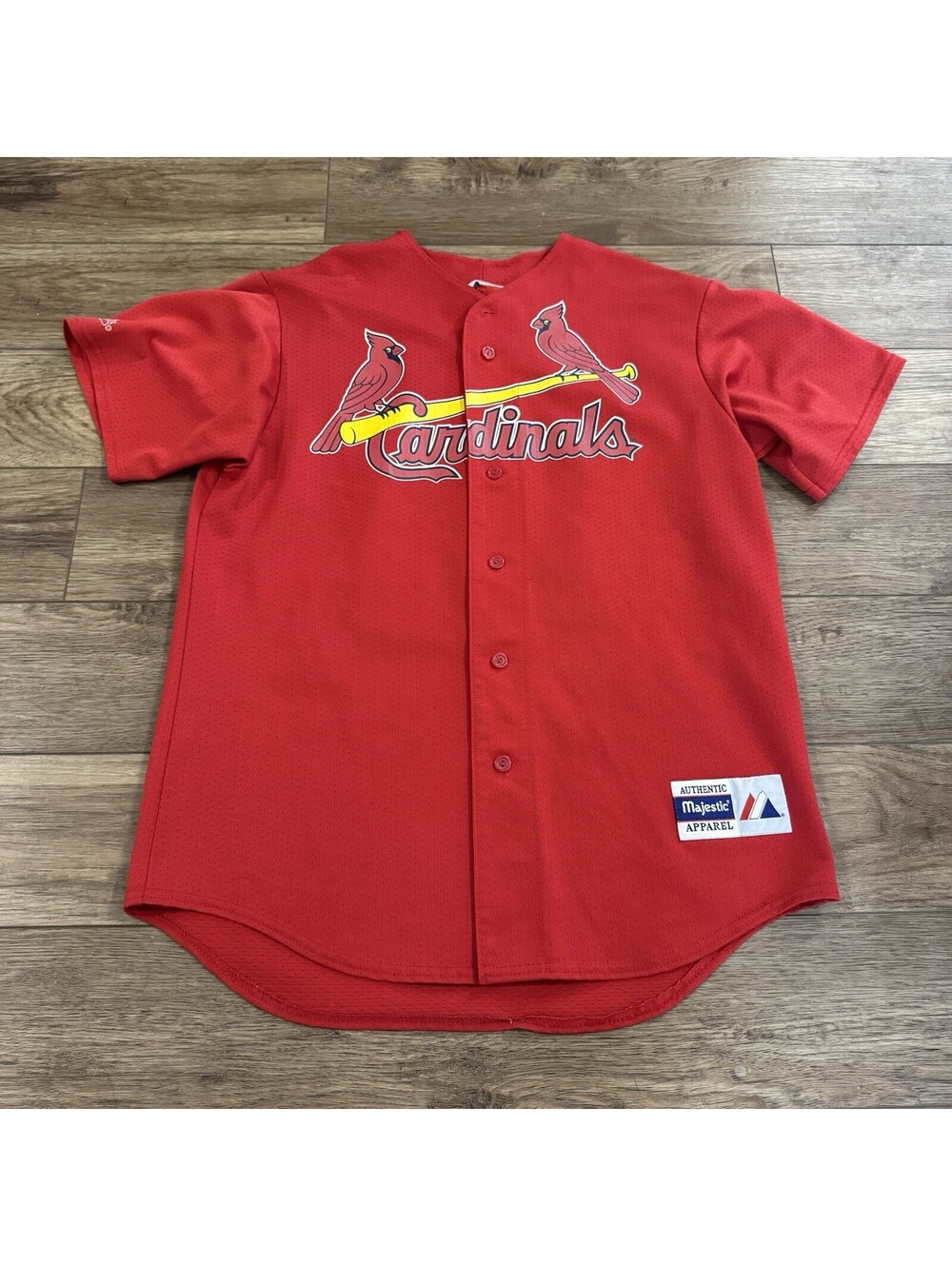 Vtg 90s Majestic St Louis Cardinals Mark McGwire Jersey L